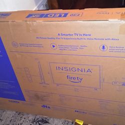 New In Box Insignia 50" 4K Firetv