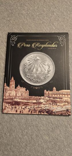 Álbum Peso Resplandor Plata Mexicana 