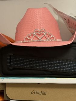 Pink Tiara Cowboy Hat