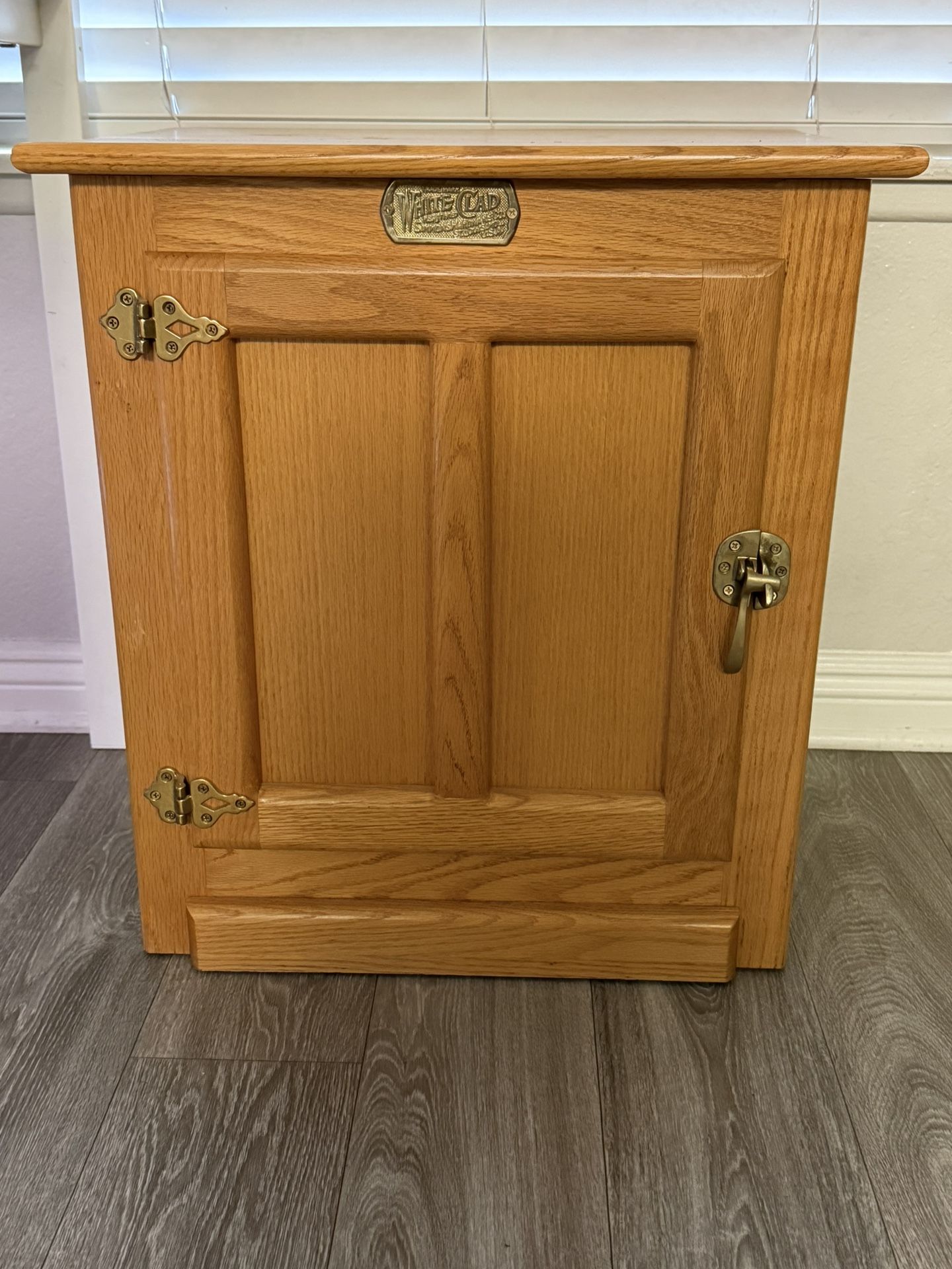 Vintage White Clad Night Stand