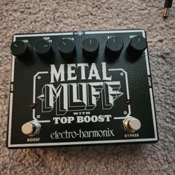 Metal Muff Guitar Pedal