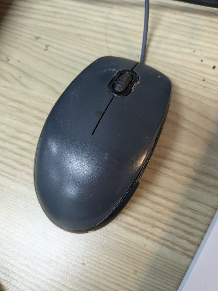 Logitech Optical Laser Computer Desktop Laptop Mouse Corded