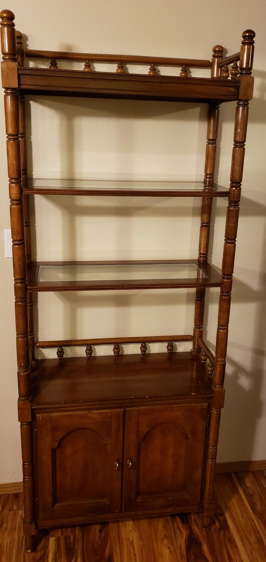 Urgent Sale! Teak Wood Display Shelf