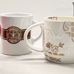Assortment Of 4 Starbucks Mugs/ Starbucks Coffee Cups
