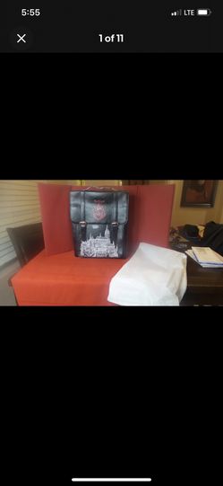 NEW Gothland Backpack Emerson Barrett Limited Edition Black Graphic Novel Art