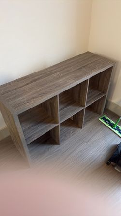 Storage shelves