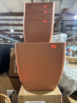 Room Essentials 10” Rust Square Planter 1 for $1.99 or 4 for $6.99