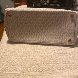 Michael Kors Signature Tote – Brand New – Neutral Beige/Gold 