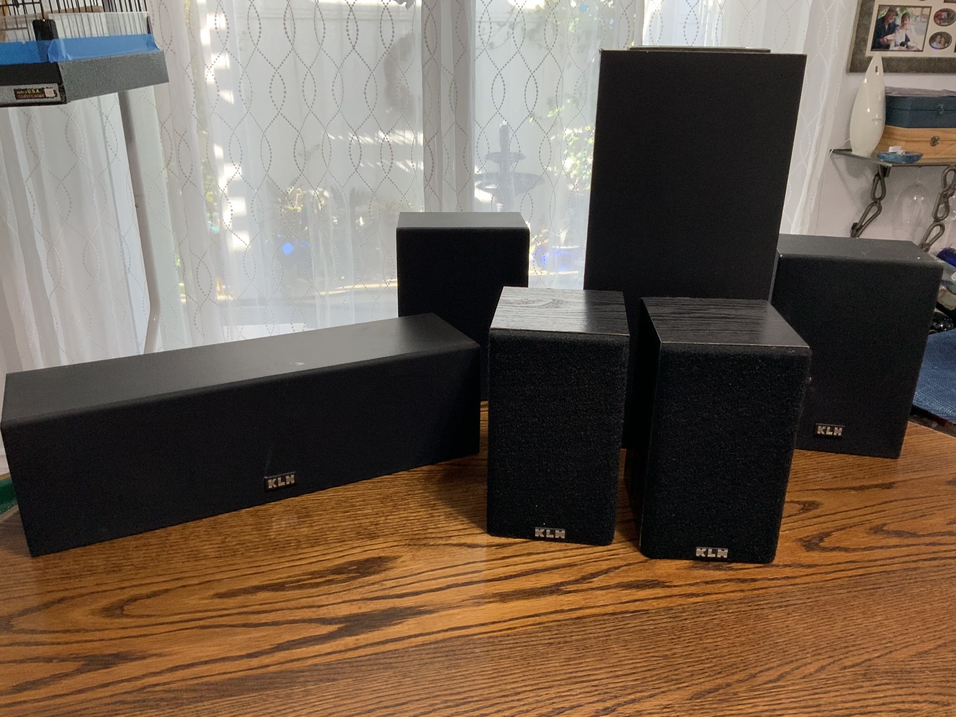 Surround Sound Speakers KLH Vintage Model 2410