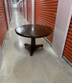 British Regency tilt top center table