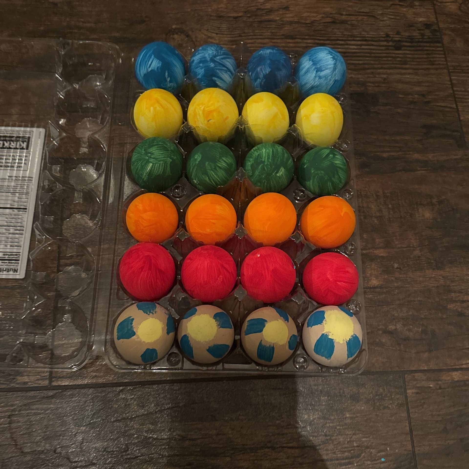 Easter confetti eggs