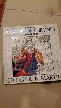 NEW Game of Thrones Coloring Book
