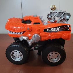 Motorized T-Rex Monster Truck For Kids 3 And Up