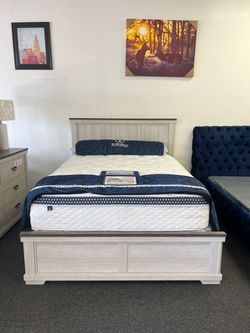Queen bed frame