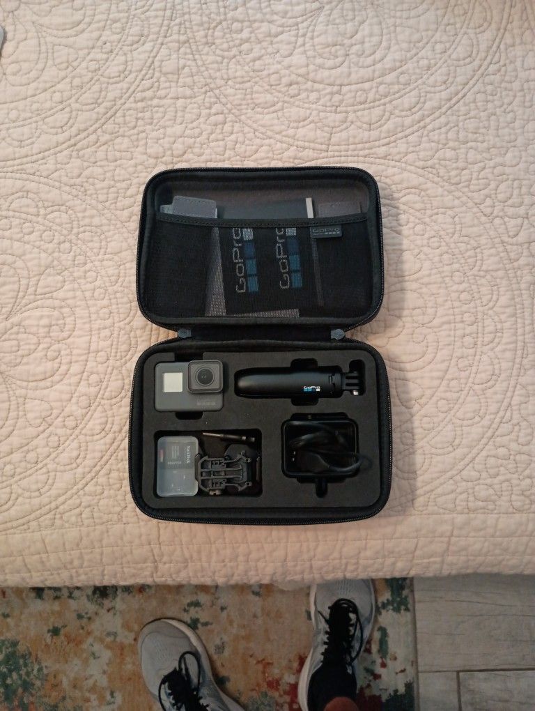 GoPro Hero 5 with Original Case and Extras