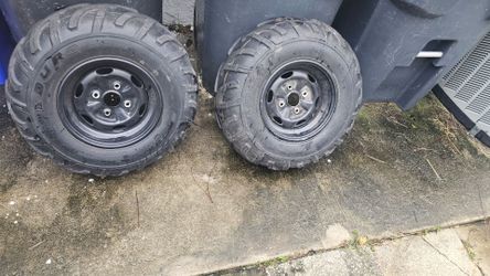 Duro ATV Tires on Steel Wheels – Set of 2