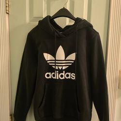 Adidas Women's Black Hoodie Size Medium 
