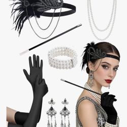 1920’s Flapper Costume Accessory Kit
