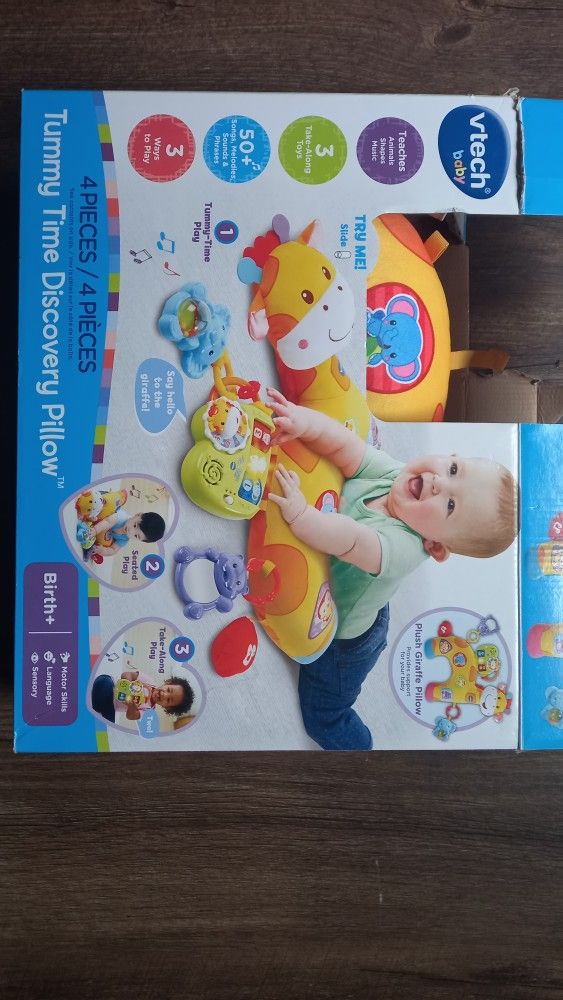 Tummy Time Discovery Pillow Vtech.