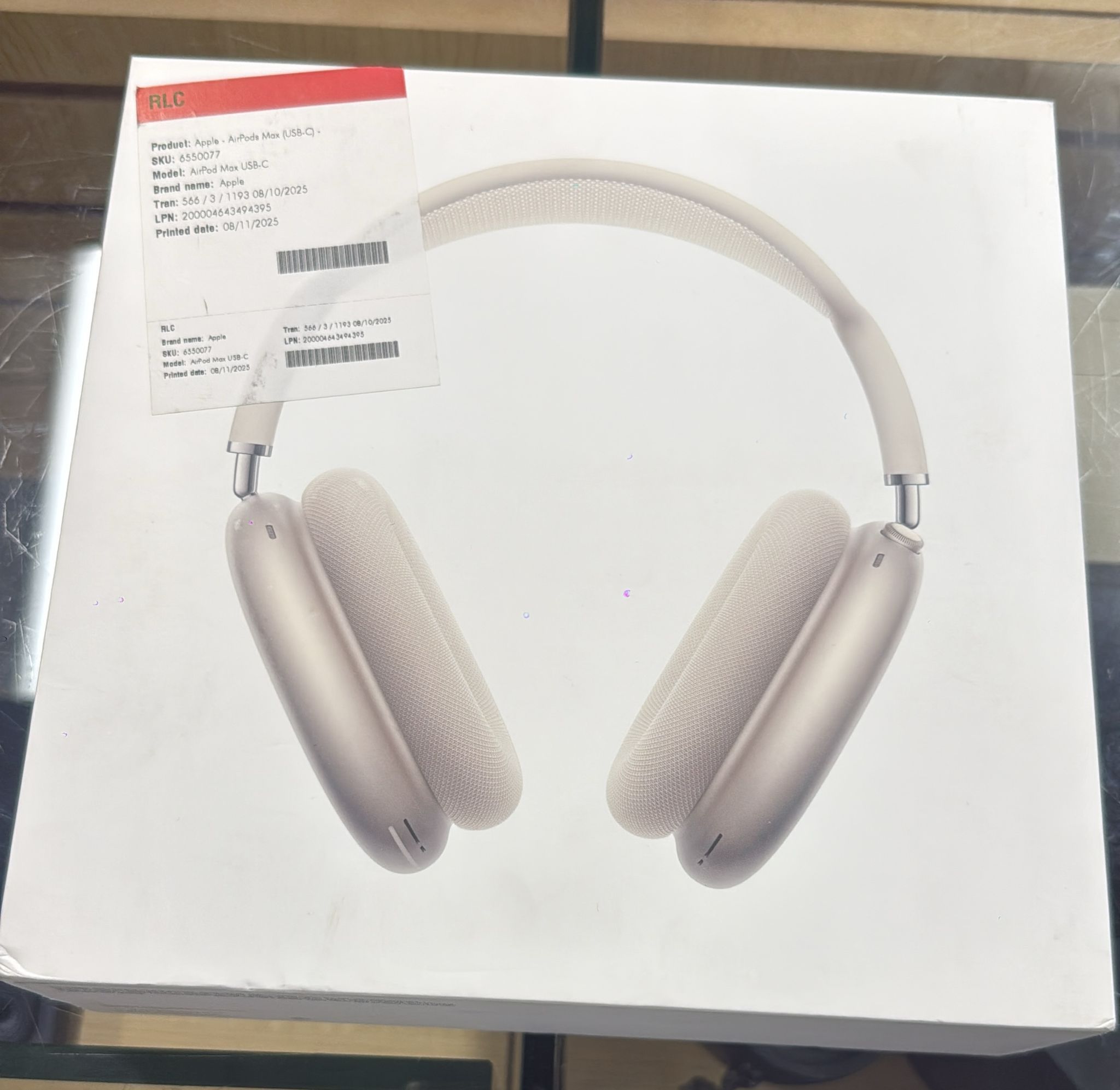 Apple AirPods Max wireless over-ear headphones.  Used   No Smart case No charger   $400