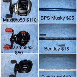 Multiple Fishing Items For Sale