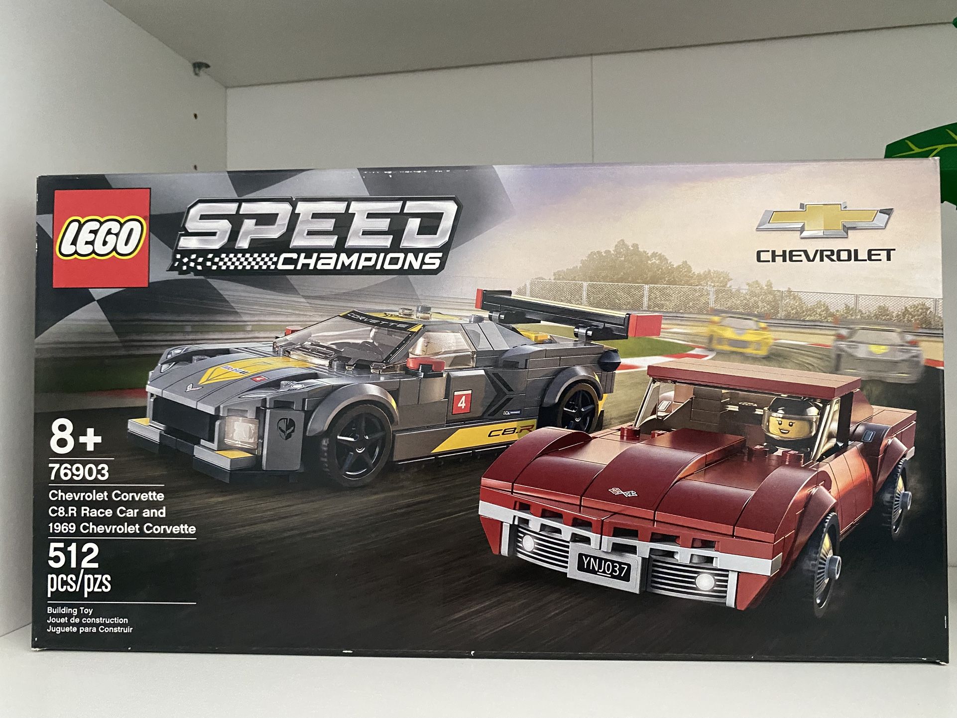 LEGO 76903 Speed Champions Chevrolet Corvette C8. New!