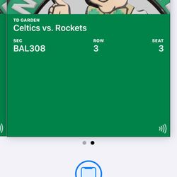 Celtics Vs Rockets 