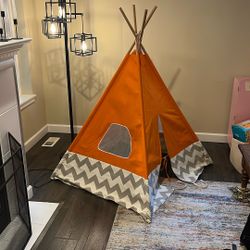 Kids Teepee Wood + Canvas 