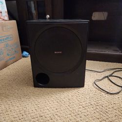 SONY Magnetically Shielded Type Subwoofer