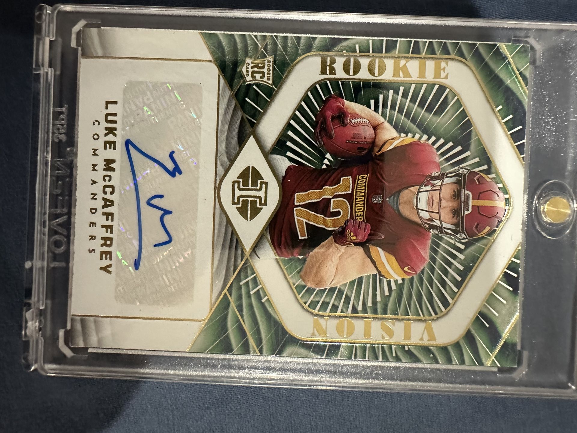 Luke McCafrey /199 Auto Panini Rookie