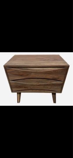 Brownstone Night stand reclaimed wood