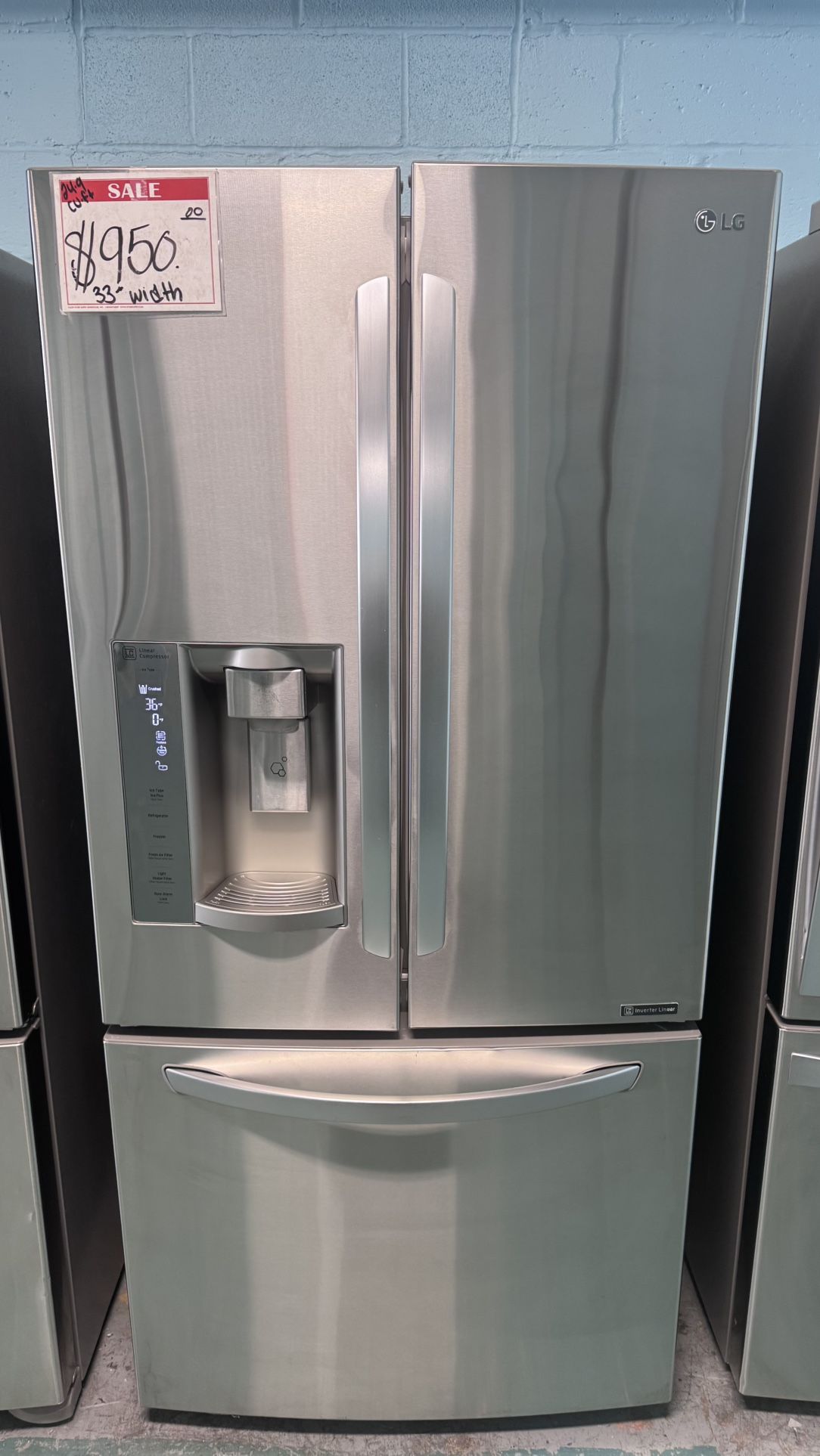 LG 33” French Door Refrigerator 20% Off Discount