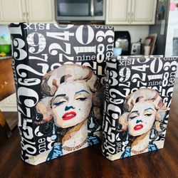 Marilyn Monroe “ Storage Book Box “