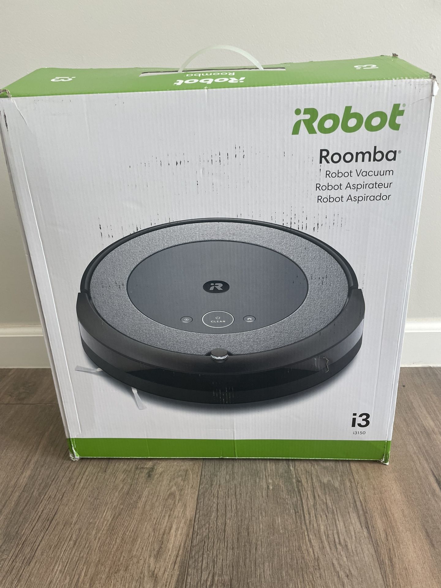 iRobotRoomba i3 Wi-Fi Connected Robot Vacuum 3150