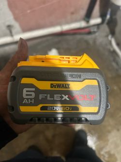 DeWalt 6AH Flex 60 volt max lithium ion battery