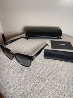 YSL Sunglasses (Silver Logo)