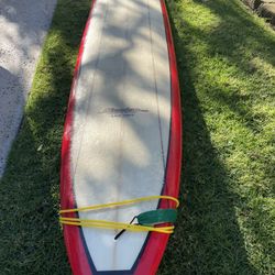 Surfboard With New Travel Bag