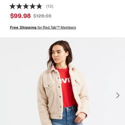 Women’s Levi’s Sherpa Jacket