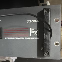 EV 7300A Stereo Power Amplifier USA