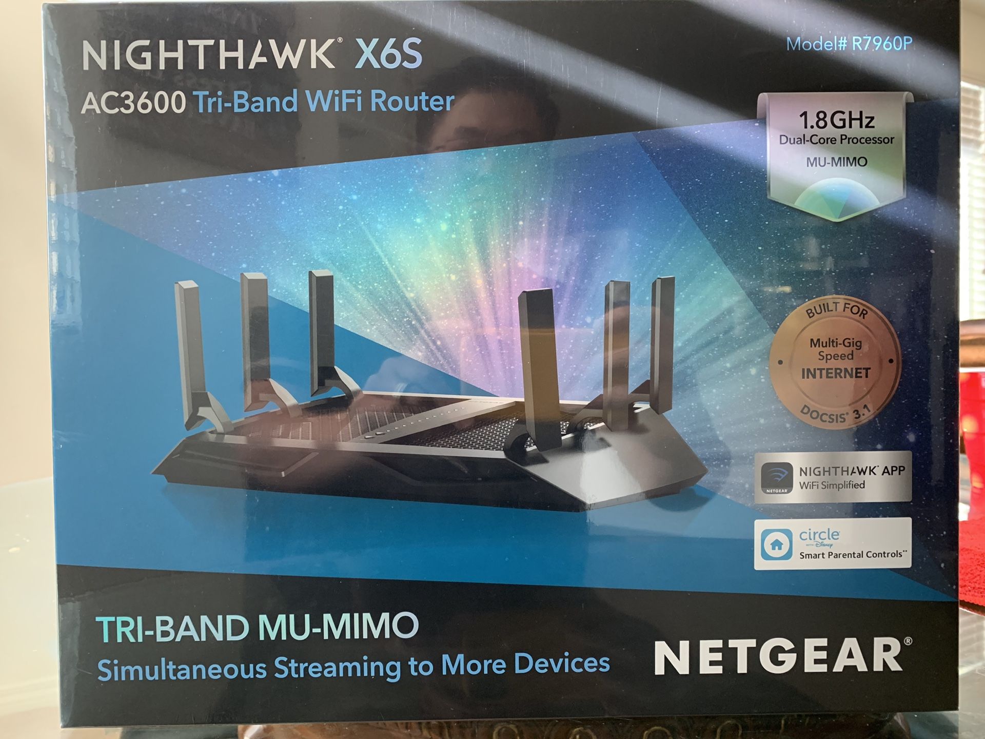 NETGEAR NIGHTHAWK X6S brand new