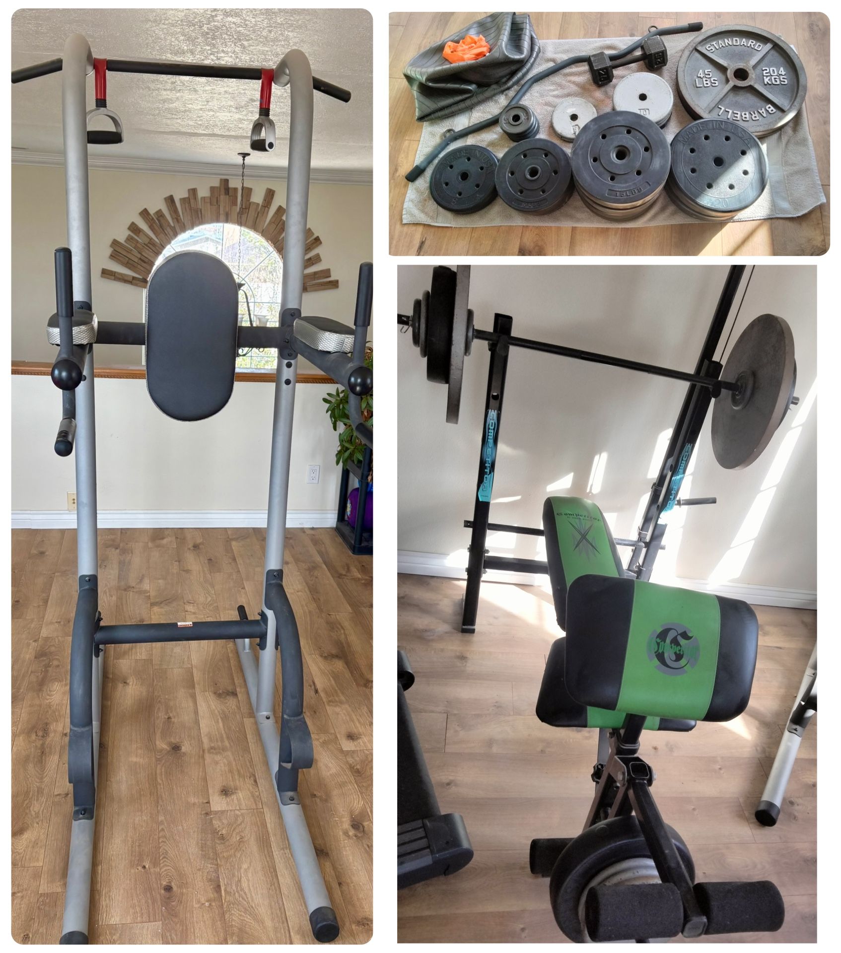 Home Gym/ Weightlifting Set - *Updated With Breakdown Pricing*