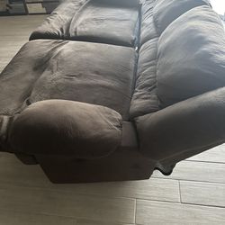Brown Reclinable Sofa 