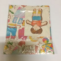 Cabbage Patch Kids Paper Playmates Gift Wrap