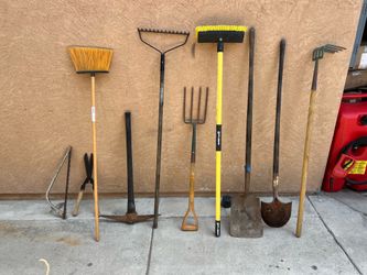Garden tools asking $100 thanks only selling all together