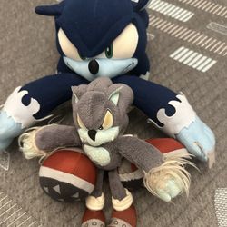 Great Eastern Sonic The Werehog Plush And Jazwares Sonic The Werehog Plush