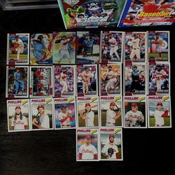 MLB Phillies sports Cards