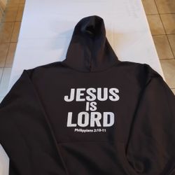 Jesus Is Lord Heavyweight Hooded Sweatshirt
