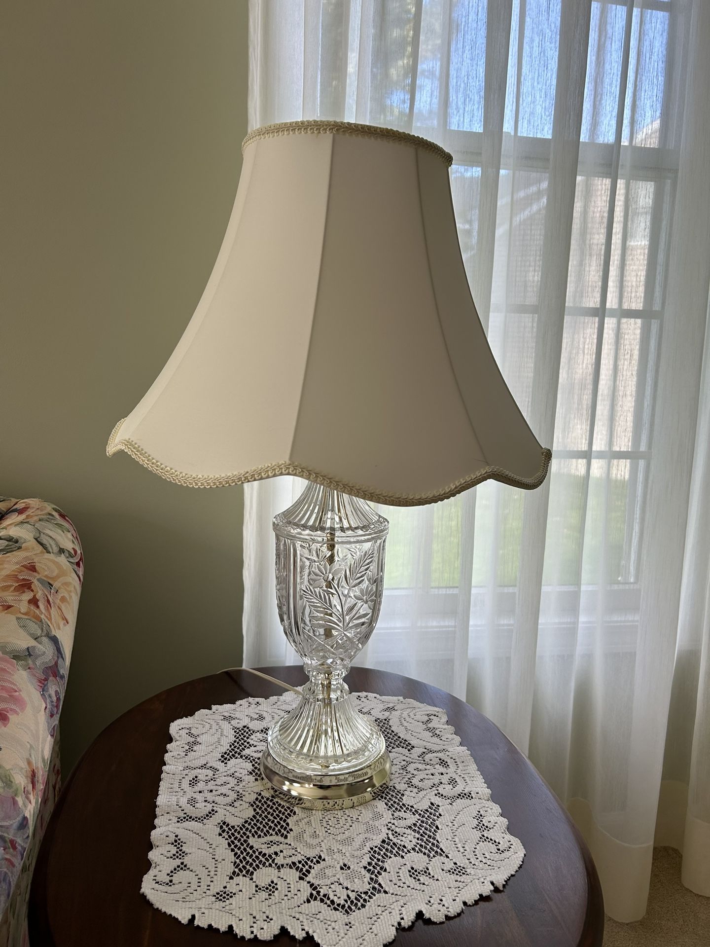 Vintage Crystal Lamps