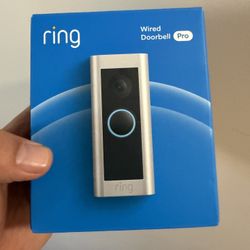 Ring Wired Doorbell pro