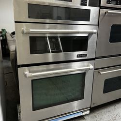 Jenn Air 30”Wide Microwave Oven Combo In Stainless Steel 